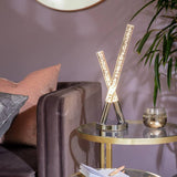 Argos Home bubble table lamp chrome (British brand)