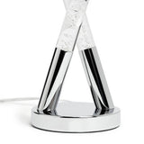 Argos Home bubble table lamp chrome (British brand)