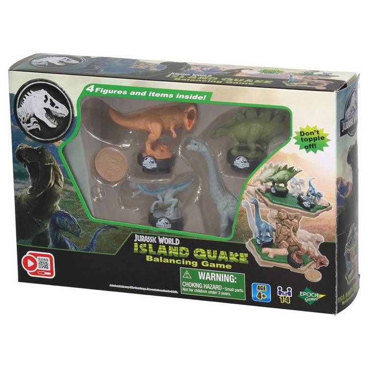 Epoch Jurassic World Island Quake balancing game, imported from the UK