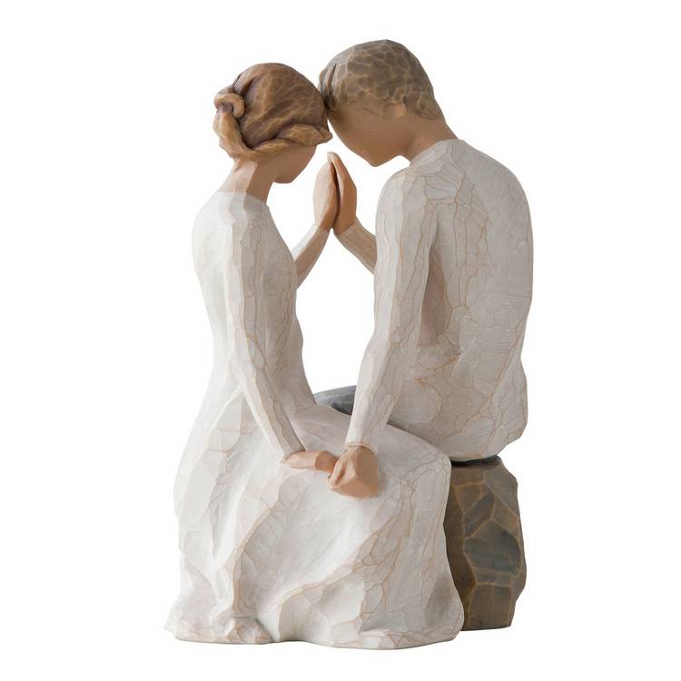 Willow Tree Around You figurine resin 16.5cm, imported from the UK