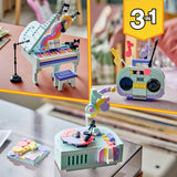LEGO Creator 3-in-1 Music Decor Piano with Cat building toy, UK version