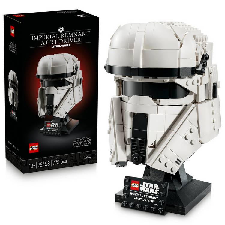 LEGO Imperial Remnant AT-RT Driver Helmet 775 pieces, imported from the UK