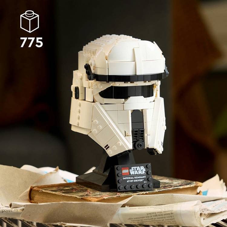 LEGO Imperial Remnant AT-RT Driver Helmet 775 pieces, imported from the UK