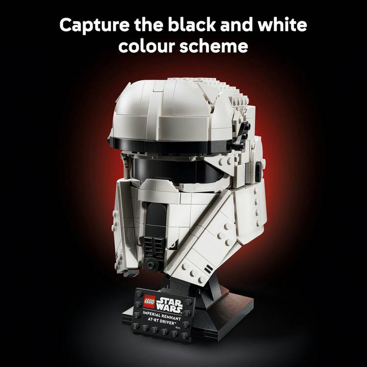 LEGO Imperial Remnant AT-RT Driver Helmet 775 pieces, imported from the UK
