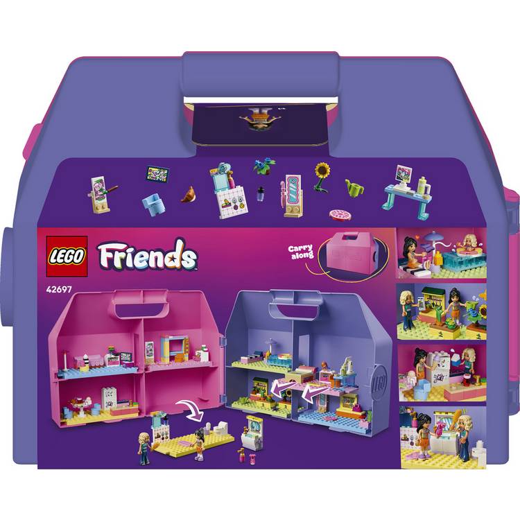 LEGO Friends dollhouse suitcase travel toy 355 pieces (British brand)