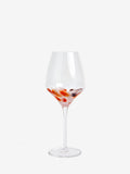 Clarke & Clarke blush pink Luco tapered wine glasses set of 2 - British product