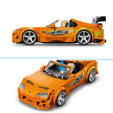 LEGO Fast & Furious Toyota Supra MK4 building set, imported from the UK