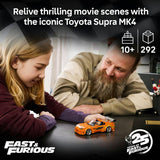 LEGO Fast & Furious Toyota Supra MK4 building set, imported from the UK