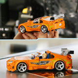 LEGO Fast & Furious Toyota Supra MK4 building set, imported from the UK