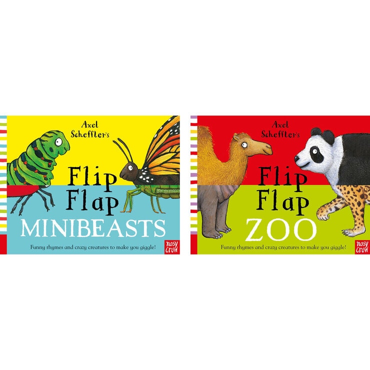 Axel Scheffler flip flap books 2+ years (British brand)