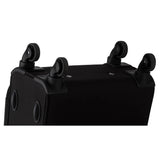Featherstone 4 wheel soft cabin-size suitcase black, imported from the UK