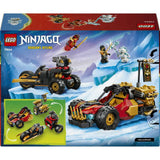 LEGO NINJAGO Kai and Cole combiner vehicles building set 394 pieces, imported from the UK