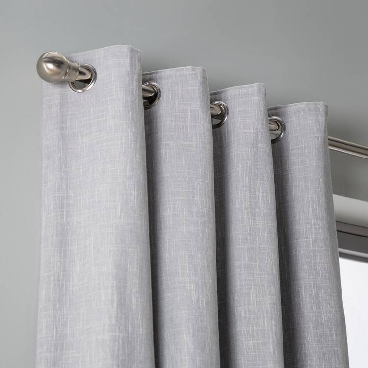 Habitat curtains dove grey 117x137cm, UK version
