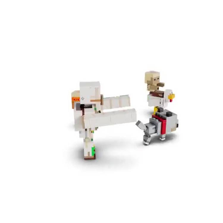 LEGO Minecraft Chicken Jockey set 428 pieces, imported from the UK