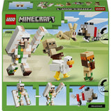 LEGO Minecraft Chicken Jockey set 428 pieces, imported from the UK