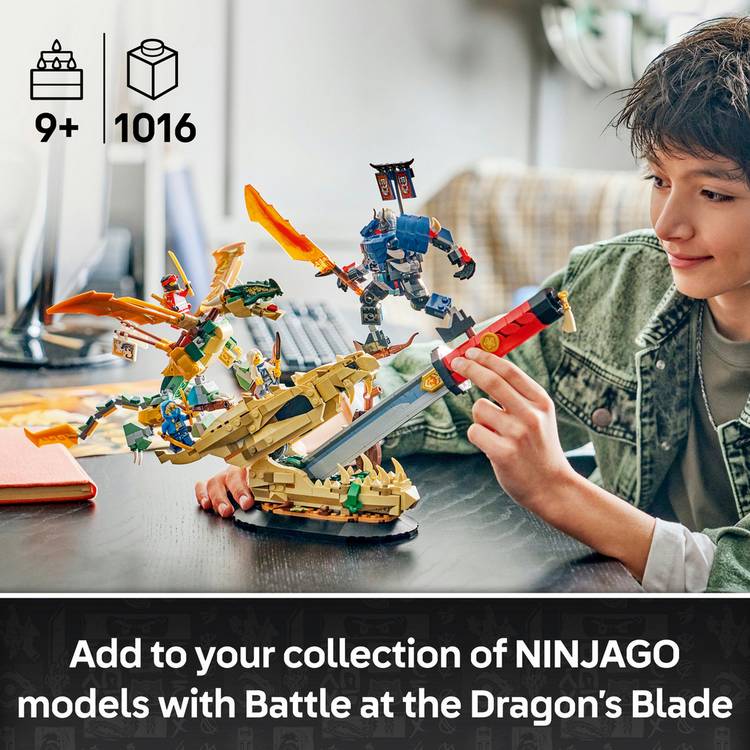 LEGO NINJAGO Dragon Battle set 1016 pieces - British product