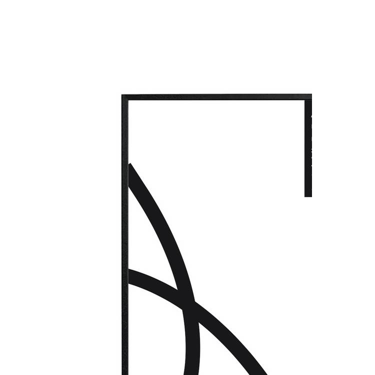 Habitat black picture frame 30x40cm, imported from the UK