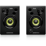 Hercules DJMonitor 32 black active DJ speakers - British product