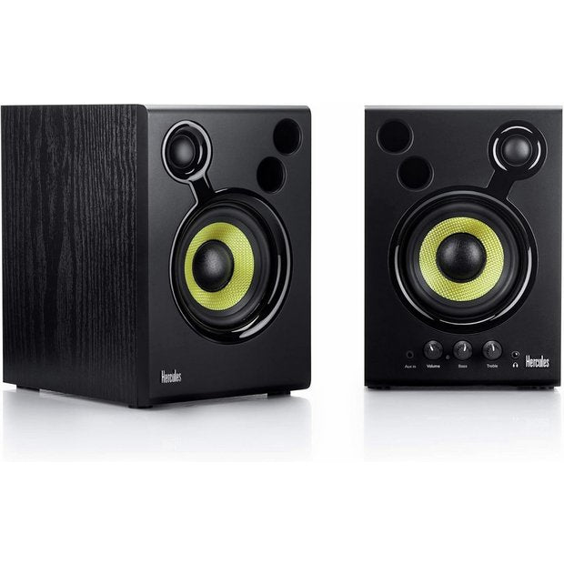 Hercules DJMonitor 42 black speaker, imported from the UK