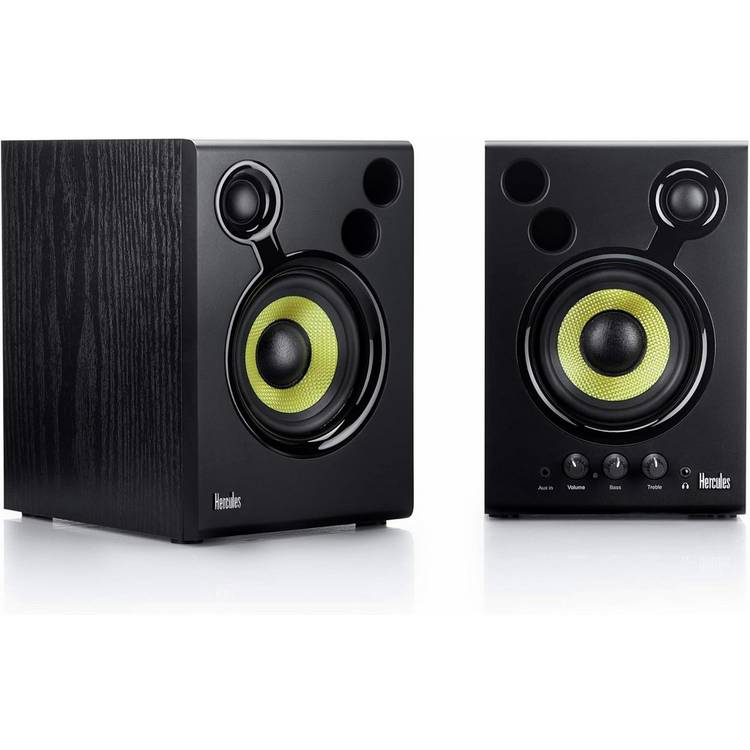 Hercules DJMonitor 42 black speaker, imported from the UK