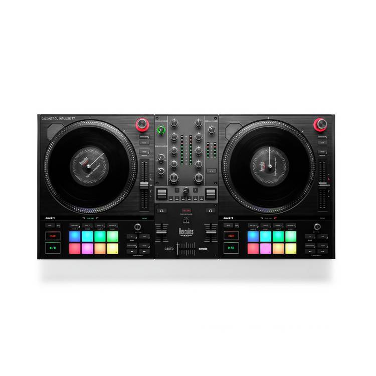 Hercules DJControl Inpulse T7 DJ controller with motorised platters, UK version