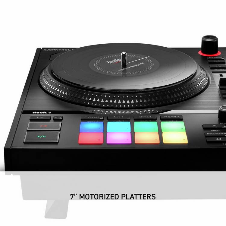 Hercules DJControl Inpulse T7 DJ controller with motorised platters, UK version