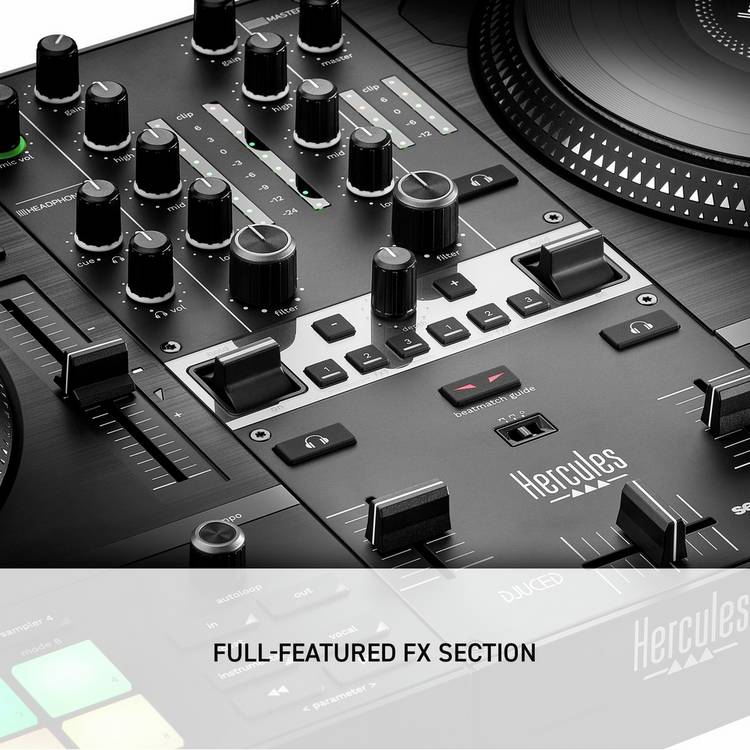 Hercules DJControl Inpulse T7 DJ controller with motorised platters, UK version