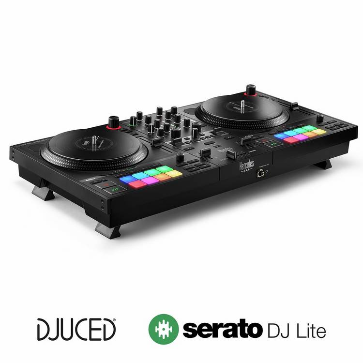 Hercules DJControl Inpulse T7 DJ controller with motorised platters, UK version