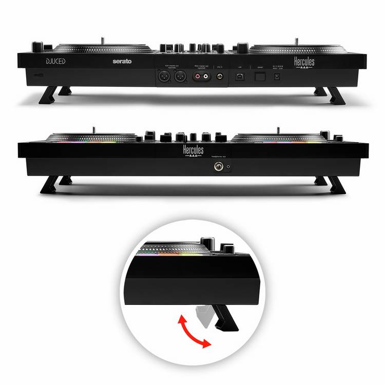 Hercules DJControl Inpulse T7 DJ controller with motorised platters, UK version