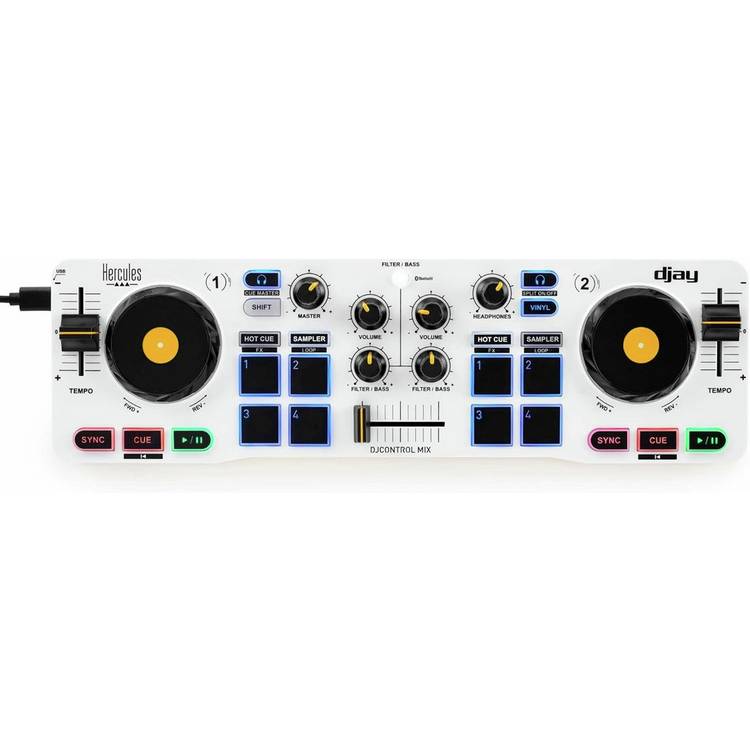 Hercules DJControl Mix wireless DJ controller, imported from the UK