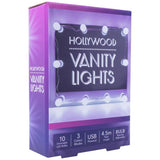 Fizz Creations Hollywood Vanity LED String Lights White - British product