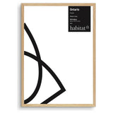 Habitat Ontario oak wooden picture frame 30x40cm, UK version