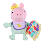Peppa Pig Evie soft toy with blanket (British brand)