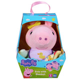 Peppa Pig Evie soft toy with blanket (British brand)
