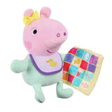 Peppa Pig Evie soft toy with blanket (British brand)