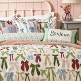 furn Noortje Bow Bedding Set single size, imported from the UK
