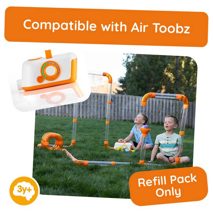 Fat Brain Toys Air Toobz expansion pack 20 balls (British brand)