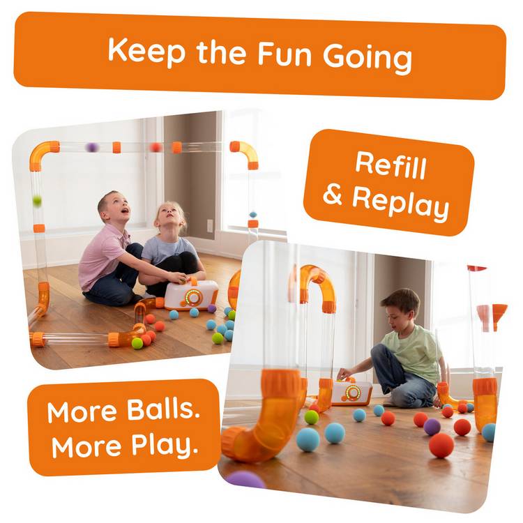 Fat Brain Toys Air Toobz expansion pack 20 balls (British brand)