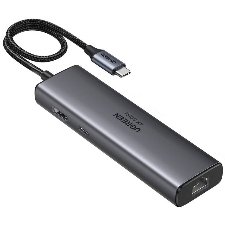 UGREEN USB-C hub 6-in-1, UK version