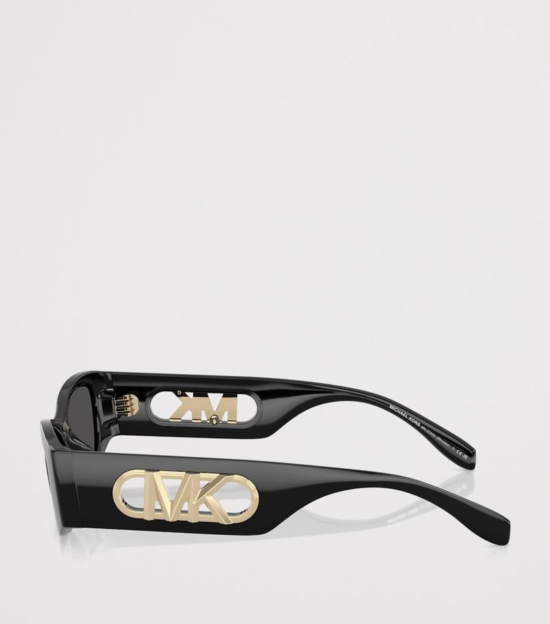 Michael Kors Rhodes rectangle sunglasses, imported from the UK
