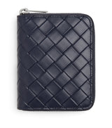 Harrods Bottega Veneta Leather Intrecciato Zip-Around Wallet- Buy online at McGrocer