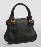 Chloé Marcie top-handle bag in grained leather, imported from the UK