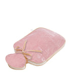 Holistic Silk hot water bottle with lavender sachet, imported from the UK
