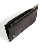 Saint Laurent Leather Fragments Monogram Card Holder, UK version