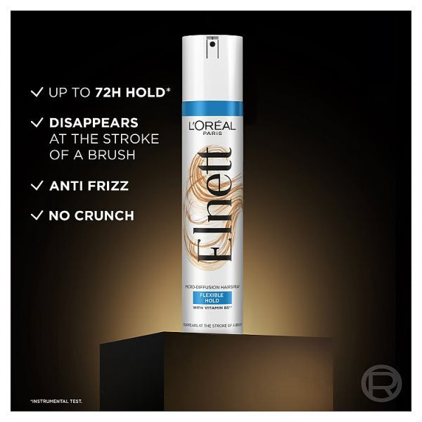 L'Oréal Paris Elnett hairspray flexible hold 400ml, UK version