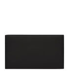 Saint Laurent Uptown leather clutch bag with YSL monogram, UK version