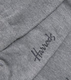 Harrods logo socks with cashmere and silk blend (British brand)
