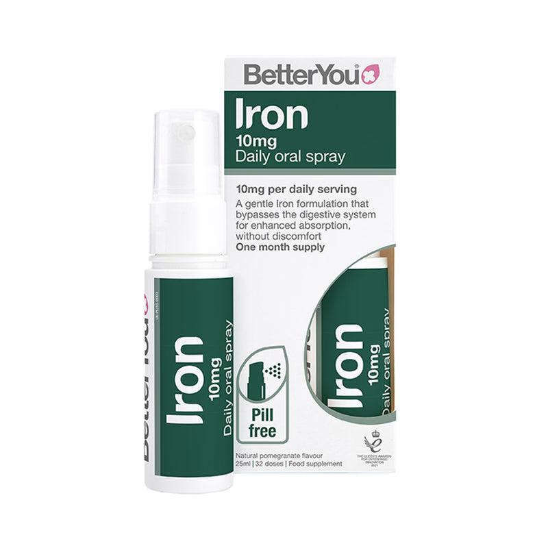 Better You Iron Oral Spray Pomegranate 25ml - British product