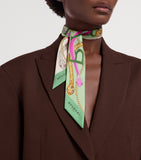 Bvlgari Serpenti silk stole 90x90cm, UK version