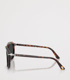 Persol Senna series square acetate sunglasses with Meflecto system (British brand)